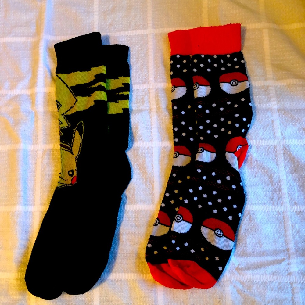 NWOT Adult Pokémon socks